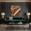 Art mural sur toile Biomorphic Abstraction 50-120490028