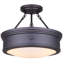 Plafonnier semi-encastré 15 po Rafelita-22826506