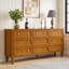 Commode 9 tiroirs en bois massif l 72,01 po