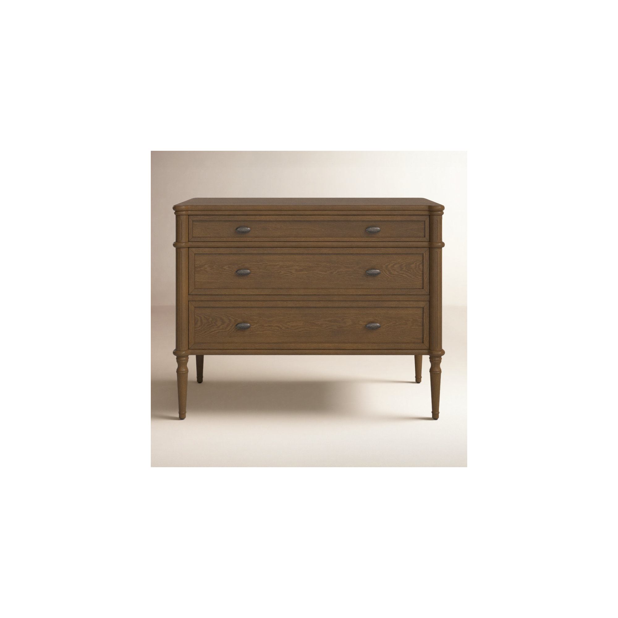 Susie 3 - Drawer Dresser, Toasted Oak