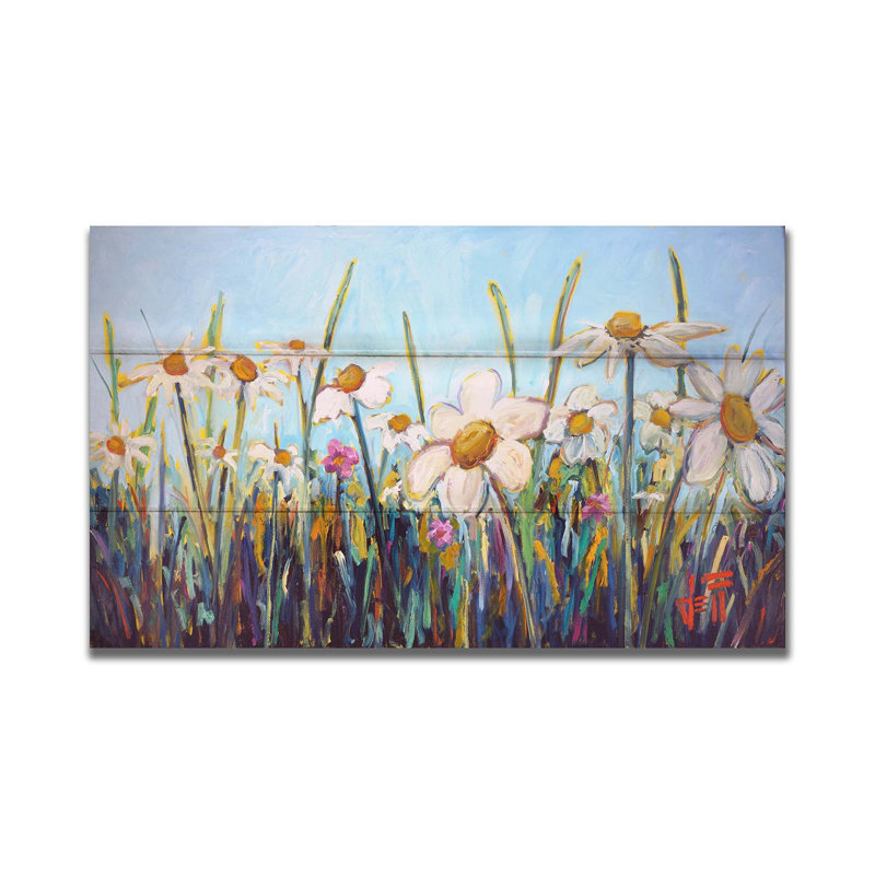 "Daisy Do" par Jeff Boutin sur, Non, H 20 po x l 30 po, Sans cadre en bois