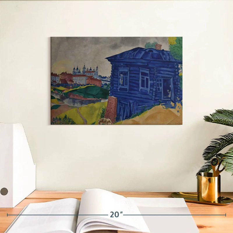 Avery La Maison Bleue, H 8 po x l 12 po