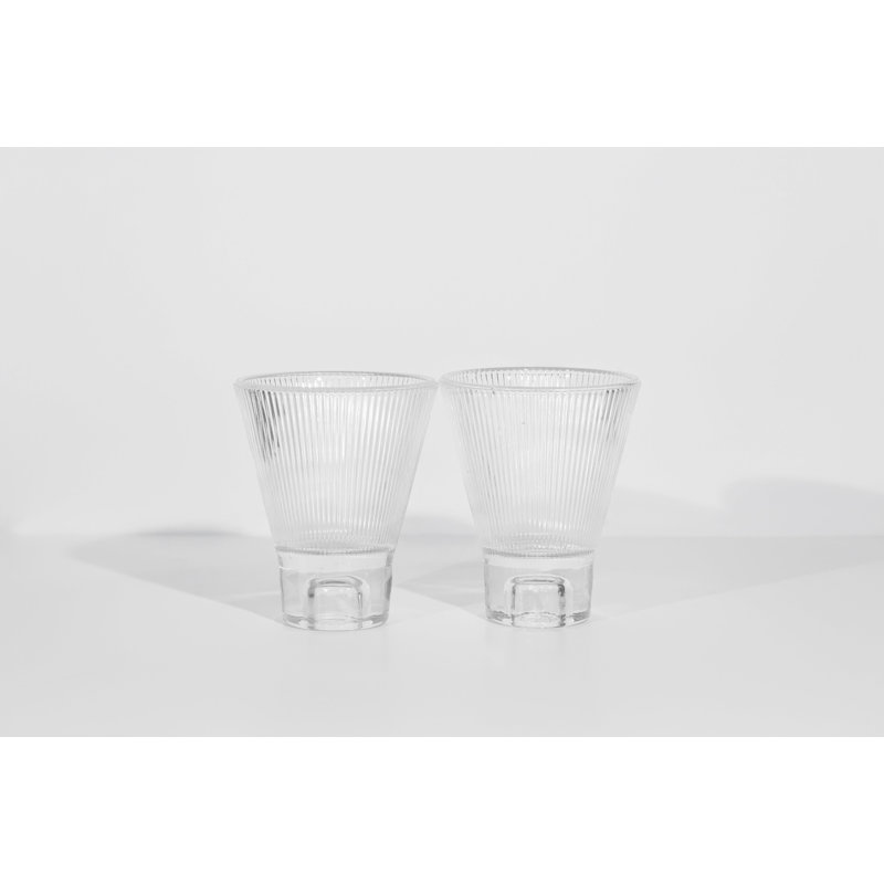 Ensemble de 2 verres ZAI, Clair