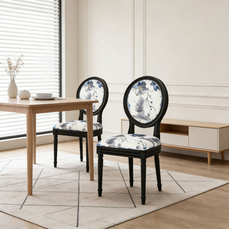 Chaise de salle à manger ronde