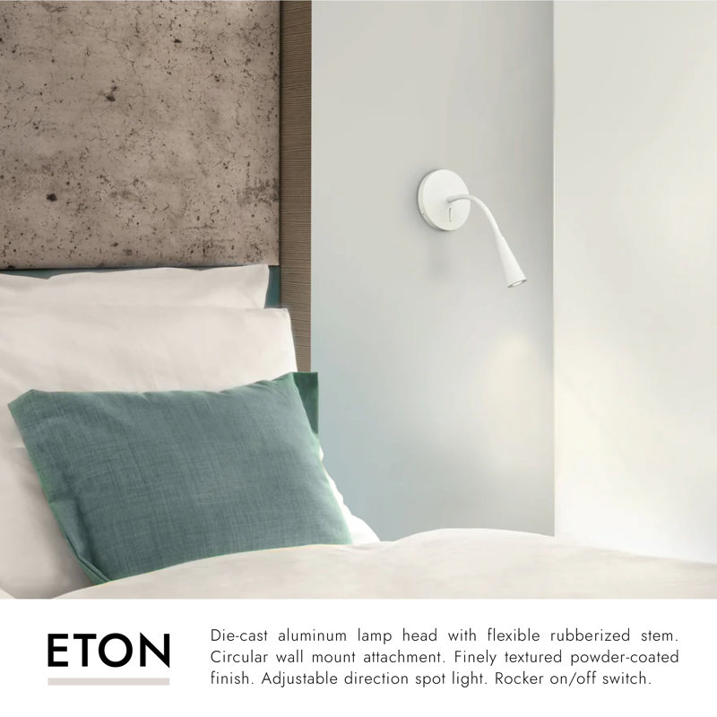 Eton 1 - Light LED Spotlight, Black