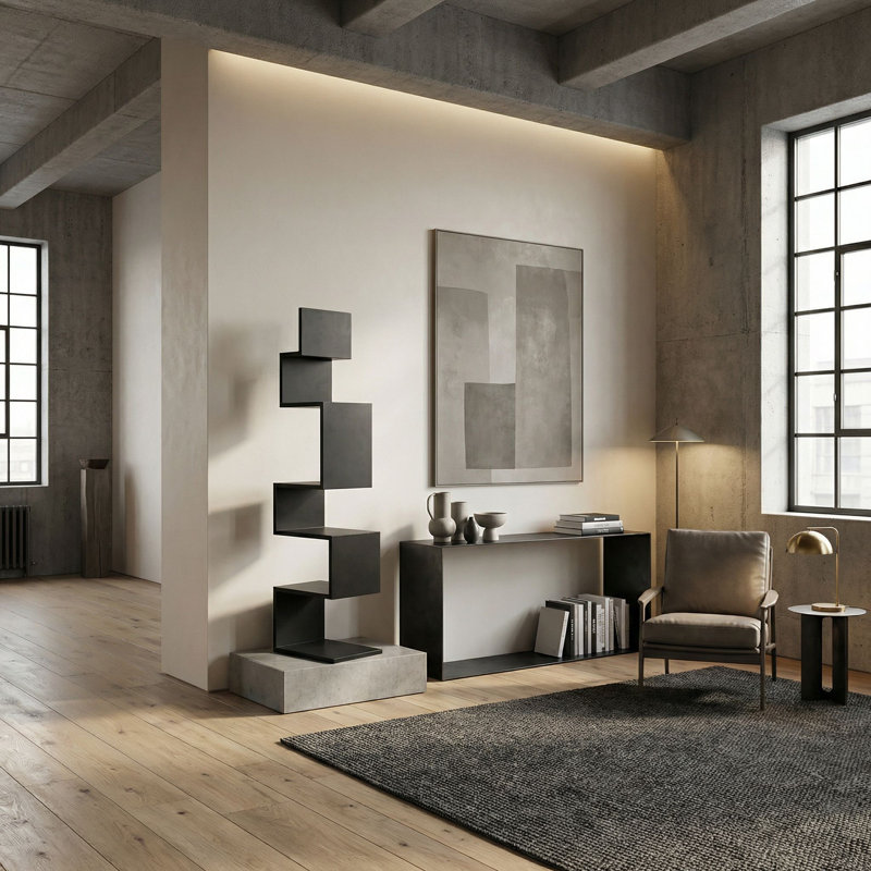 Laszlo Geometric Bookcase
