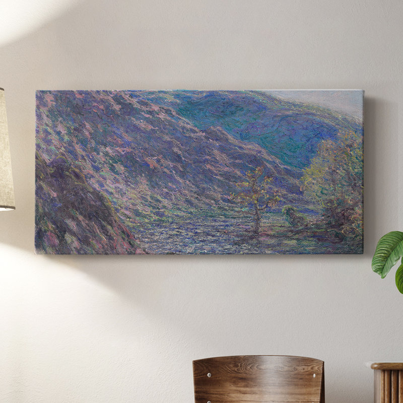 Série paysage - CCL XXXIX - Toile tendue avec châssis - Prêt à accrocher, H 24 po x l 48 po