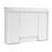 41‘’ Bathroom Storage Cabinet With High-Define Mirror-281200146