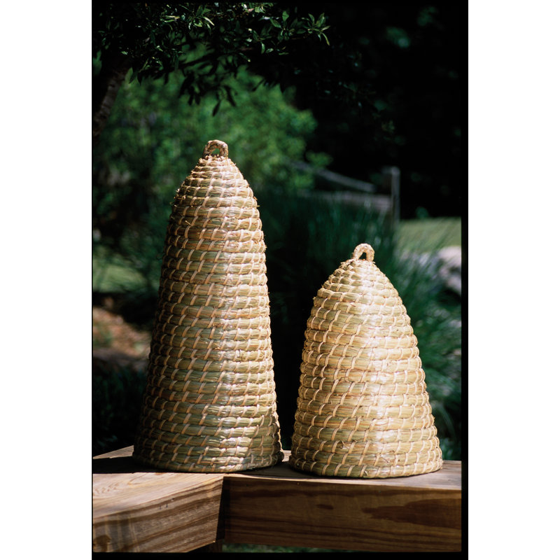 Borgen Tall Bee Skep, H 19 po x l 12 po x P 12 po