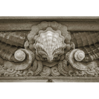 Architecture Detail in Sepia VI by Laura DeNardo - Photograph