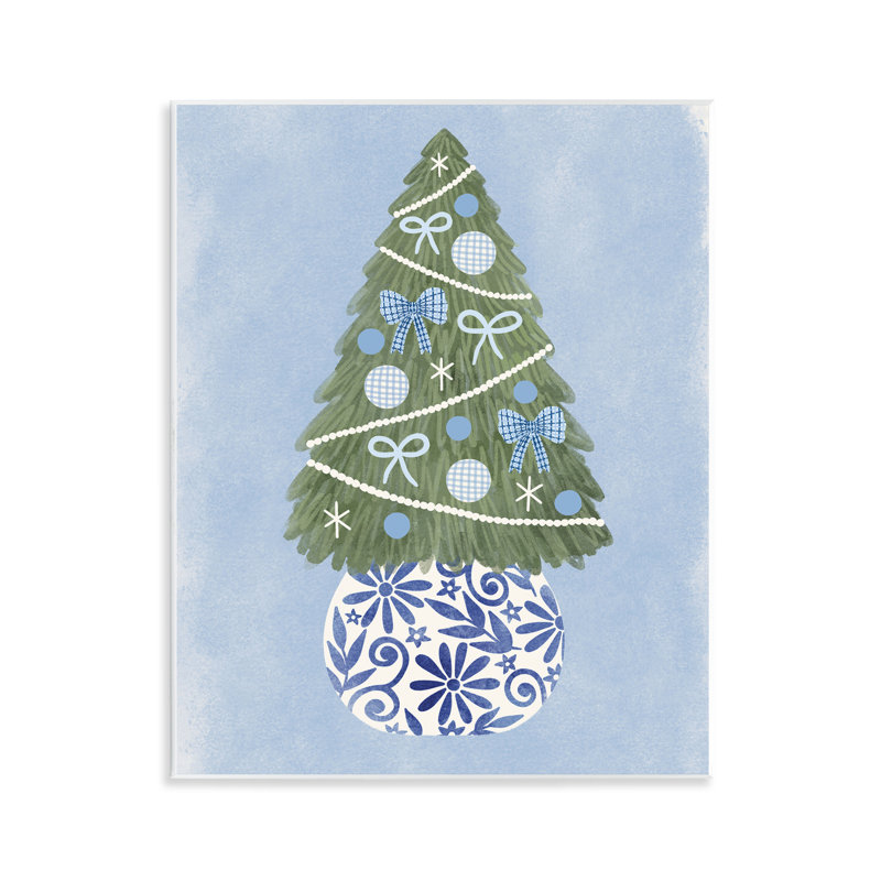 Arbre de Noël, art mural, par Taylor Shannon Designs