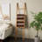 Cole And Grey Wood Handmade 5 Rack Partition Ladder