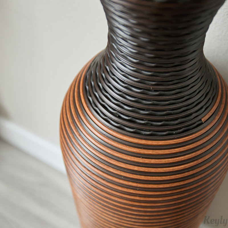 Ensemble de 3 pots de fleurs artificiels en PVC