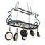 Neo 48" Steel Handcrafted Oval Hanging Pot Rack