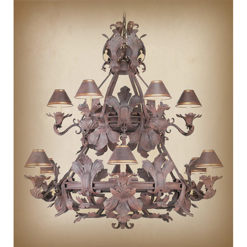 12 - Light Dimmable Chandelier