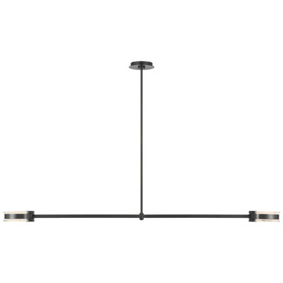 Kelly Wearstler Melange 63" Linear Pendant with Alabaster