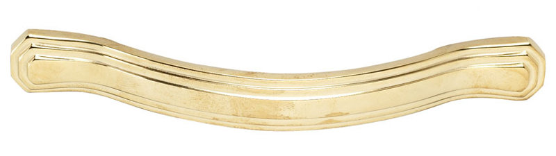 Geometric Arch Pull, Polished Brass