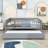  Wooden Daybed with with Trundle and Slats-1035742896-1035742899