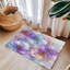 Tapis tressé Lilas Ink Waves-116835582
