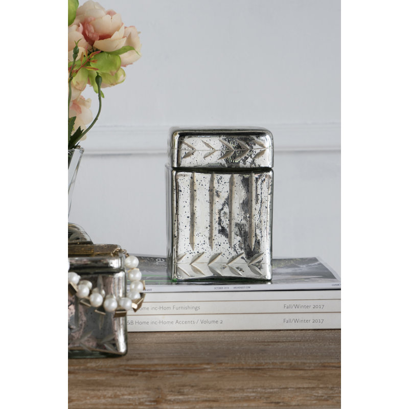 Keesey Glass Decorative Box