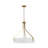 Thayne 5-Light Drum Pendant - Brushed Gold-109883185