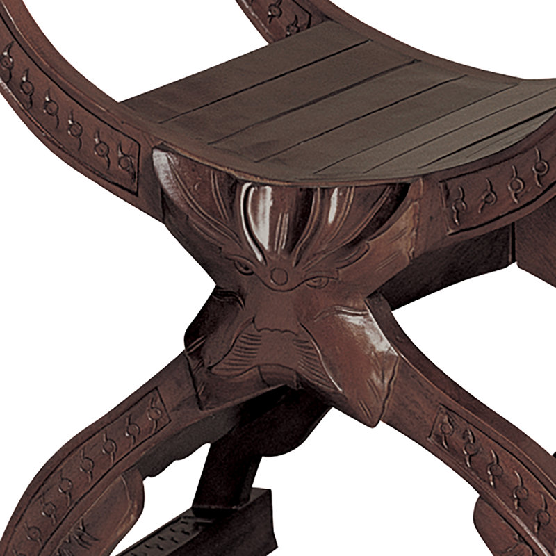 Medieval Cross Frame Armchair