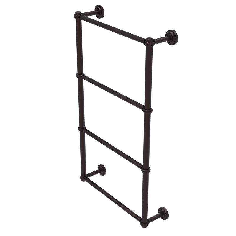Porte-serviettes mural Leamore, H 36 po x l 34 po x P 5,3 po, Bronze antique