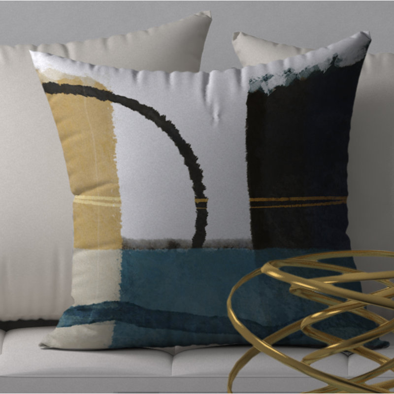 Housse de coussin carrée/insert, 24 po x 24 po