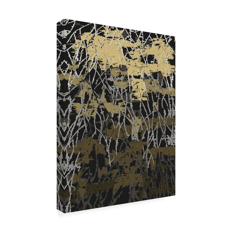 «Elier Dark Woods On Canvas» par Maliq, reproduction, H 19 po x l 14 po x P 2 po