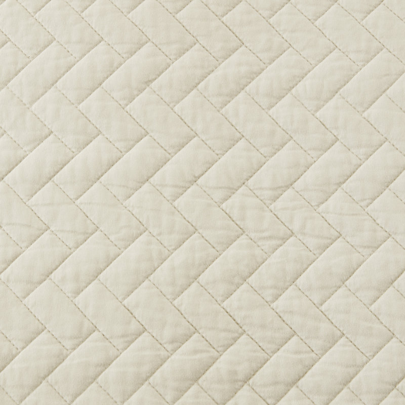 Luxurious Linen Velvet Queen Quilt and Sham Set