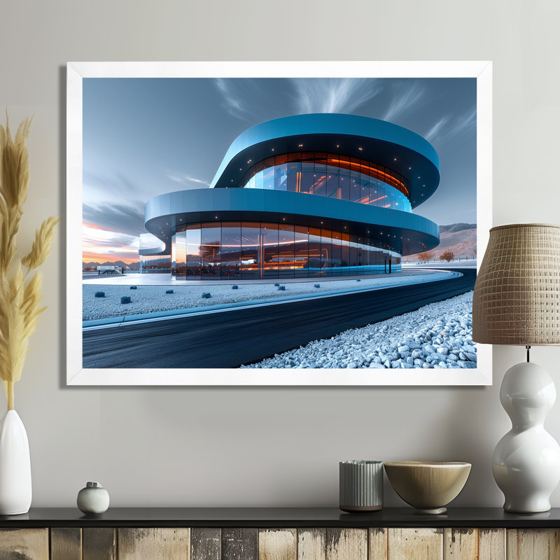 Salon d'art mural bleu orange et orange - Casinos, Toile encadrée blanche avec une seule photo, H 30 po x l 40 po x P 1,5 po