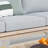 Felsenthal 7-Person Outdoor Acacia Wood Conversation Set With Cushions And Table