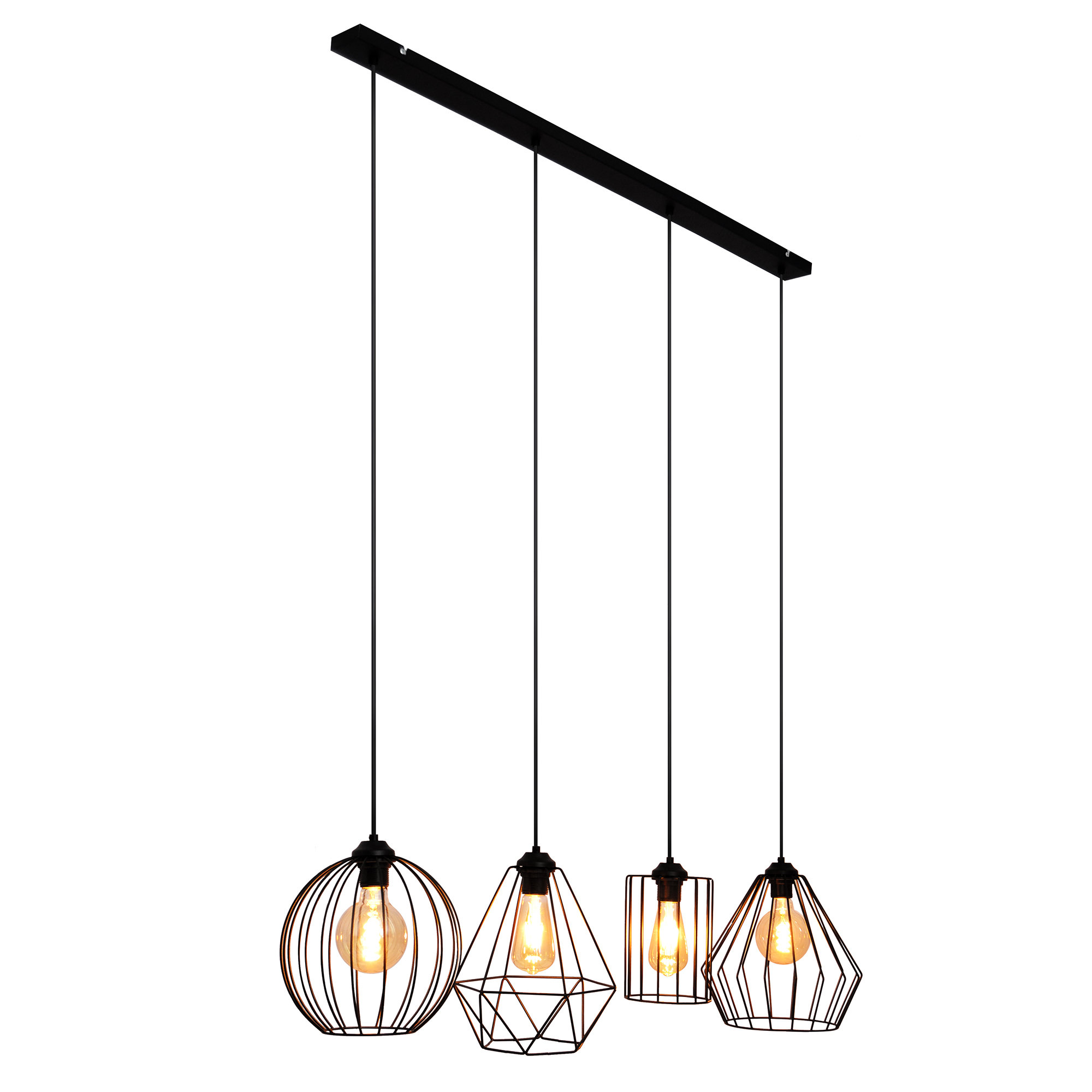 Light kitchen island linear deals pendant williston forge