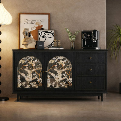American-style retro minimalist high-end sideboard