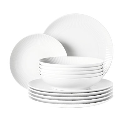 12 Piece Dinnerware Set - Service for 6