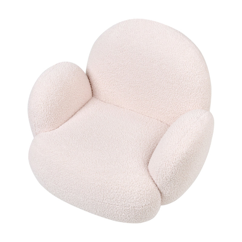 Kids Boucle Armchair HEM, Pink