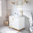  Modern Free-Standing Single Bathroom Vanity Set-947801547