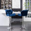 Tabouret de bar Breni Velvet Diamond-1866517238