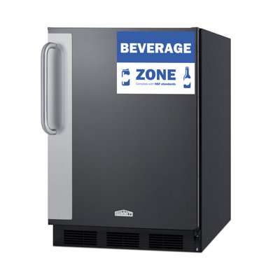 Summit Appliance 5.5 cu. ft. Freestanding Mini Fridge -  FF6BK7BZADA