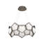 Lustre géométrique unique à 1 lumière DEL-55967436