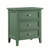 Luca 3-drawer Nightstand - Vintage Green-1851894301