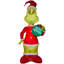 Airblown-Grinch avec Ornement-Géant-Dr. Seuss