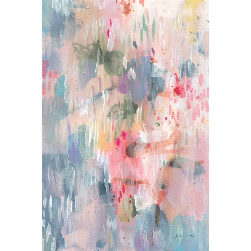 Soothing Abstract - Wrapped Canvas Print, 18" H x 12" W, No, Wrapped Canvas