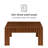 Alba Solid Wood Coffee Table