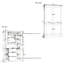 Armoire de rangement pour garde-manger de 71 po de hauteur avec 4 portes, 3 tiroirs, 6 porte-bouteilles et tablettes amovibles, armoire de cuisine autoportante-92075570