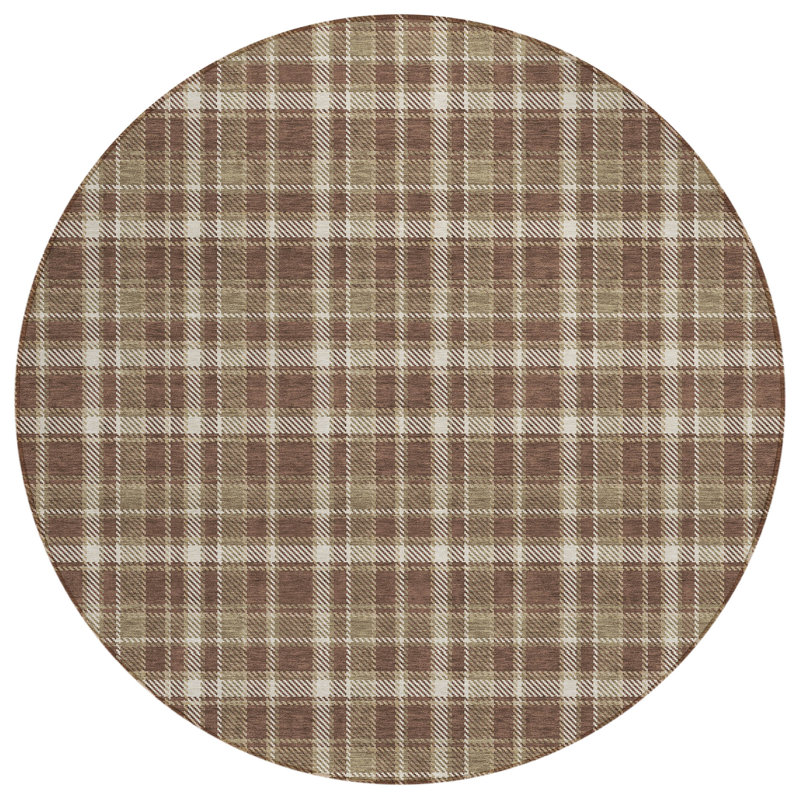 Tapis intérieur / extérieur Schaal, Rond 8 pi