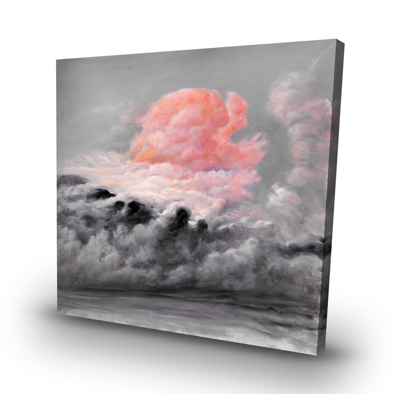 clouds - 32"x32" art on canvas