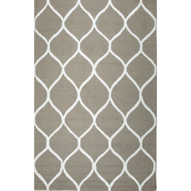 Tapis transitionnel contemporain en laine touffeté à la main Classic Classic
