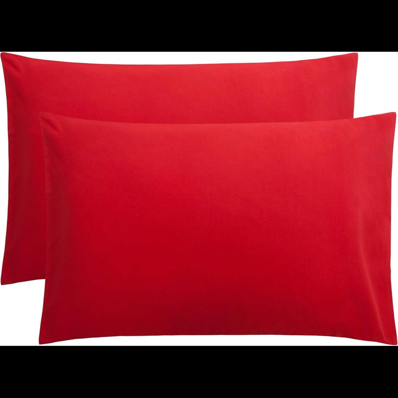 Clear Pillowcase, Red