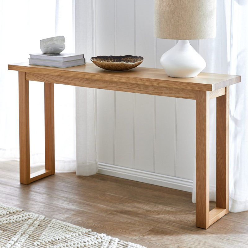 Ski-Leg Console Table, 75cm H x 140cm W x 35cm D